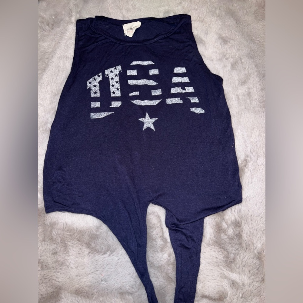 USA front tie tank